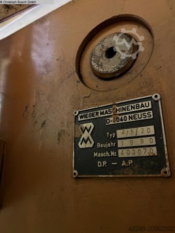 Tafelschere - hydraulisch WIEGER DELTA  III 4,5 / 20