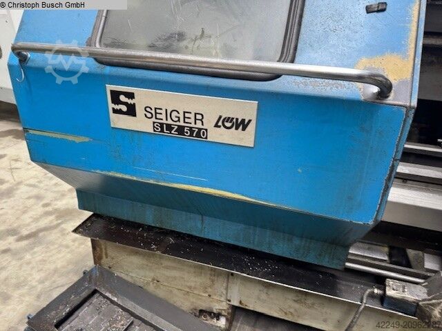 Lathe -  cycle-controlled SEIGER SLZ 570