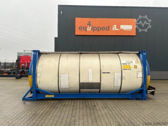 Tank container Van Hool 20FT SWAPBODY 30.800L UN PORTABLE T7  ADR+CSC i...