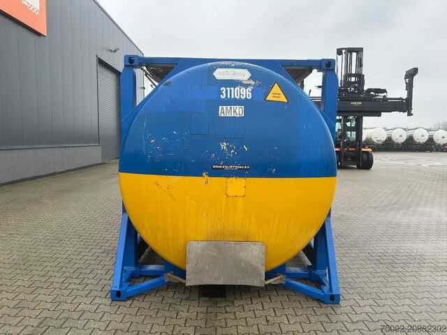 Tank container Van Hool 20FT SWAPBODY 30.800L UN PORTABLE T7  ADR+CSC i...