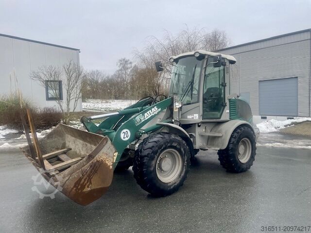 Loader ATLAS 75e Gabel & Schaufel