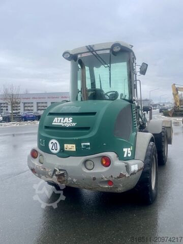 Loader ATLAS 75e Gabel & Schaufel