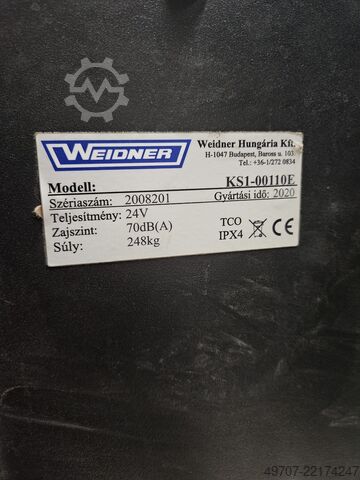 Aufsitzkehrmaschine 6500nm2  Weidner KS1 Weidner Star 110  KS1-00110E electric sweeper 6500nm2/h