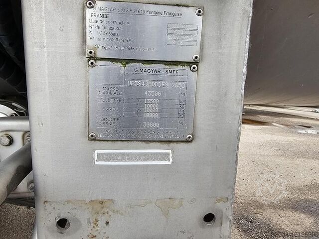 Tank Magyar S43 EDD | MILK/ FOODSTUFF | 36000 LTR | 2  STEE...