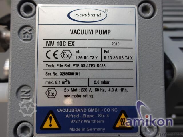 Vacuum pump VACUUBRAND VARIO MV 10C EX VARIO