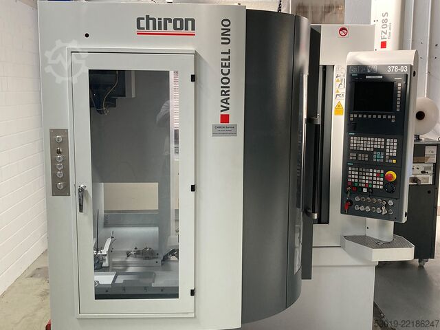 Vertical machining center CHIRON FZ 12 S five axis + VarioCell