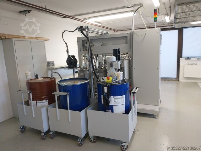 Vacuum casting system with manual sliding axis Rampf Production Systems GmbH & Co. KG C-DS + M
