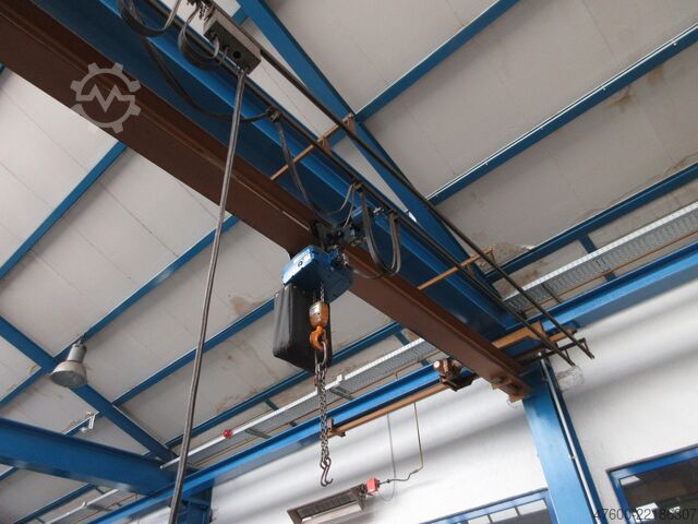 Bridge crane, overhead crane, suspension crane runway Stahl 2000KG Hängekran Kran Breite 8m Kranhimmel Portalkran Kran Spur 7m