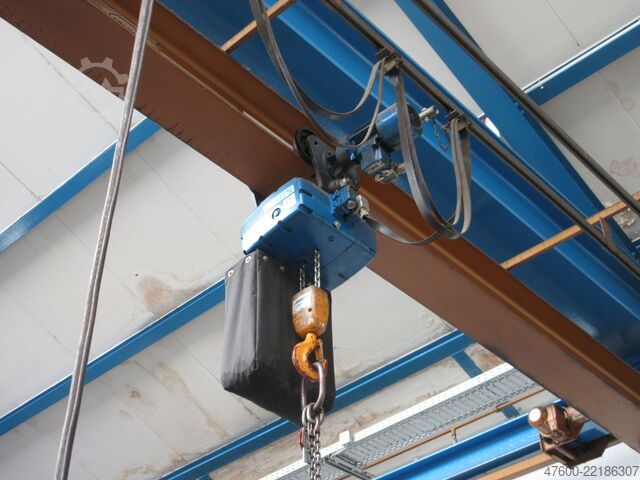 Bridge crane, overhead crane, suspension crane runway Stahl 2000KG Hängekran Kran Breite 8m Kranhimmel Portalkran Kran Spur 7m