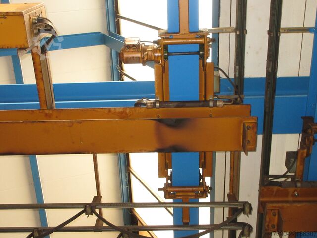 Bridge crane, overhead crane, suspension crane runway Stahl 2000KG Hängekran Kran Breite 8m Kranhimmel Portalkran Kran Spur 7m