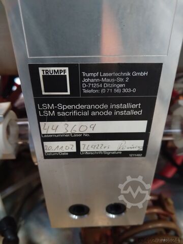 Resonator TRUMPF TLF 4000 turbo