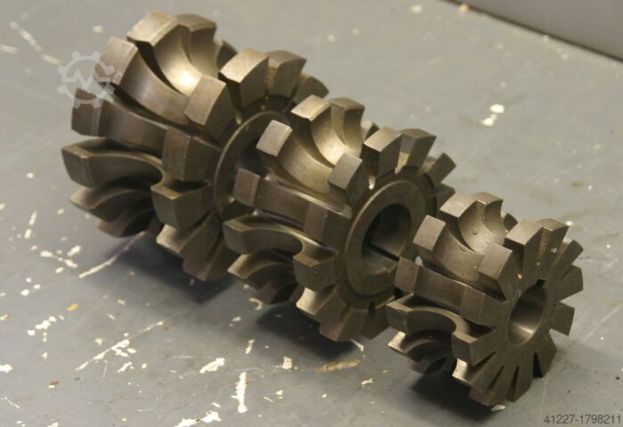 Radienfräser 3 Stück Presto verschiedene Größen