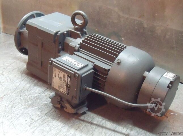 Getriebemotor 0,55 kW 133 U/min BAUER BG20-37