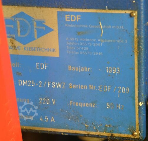 Adhesive melter (defective) EDF DM25-2/FSWZ