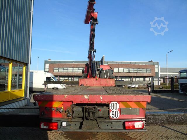 Crane truck DAF CF 85.510 + FASSI 80TON 6x + 8X2 + EURO 5 + REMOTE