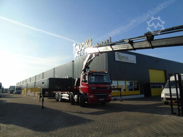 Crane truck DAF CF 85.510 + FASSI 80TON 6x + 8X2 + EURO 5 + REMOTE
