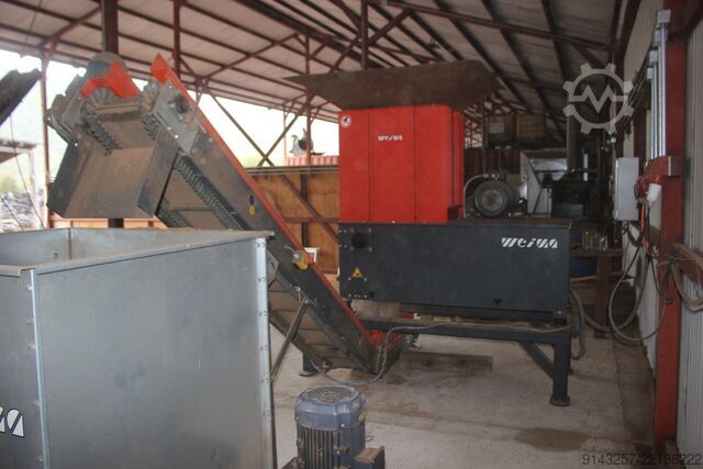 WL 600 (shredder) & C 170 (briquetting press) WEIMA Maschinenbau GmbH WL 600 (Zerkleinerer) & C 170 (Brikettpr