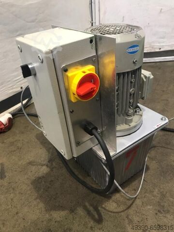 Hydraulic scissor lift table, lift table with separate hydraulic power unit WEIDMANN E5/13-1