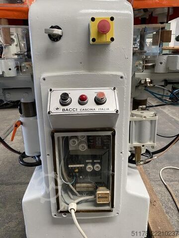 Double zero-knot saw with 1-point head per side Bacci 