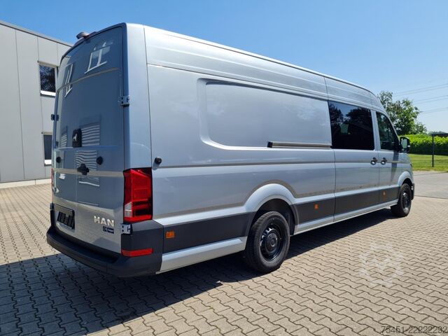 High top van Man TGE 3.180 Kasten DoKa L5H3 AG ERGO KAMERA Verkleid.