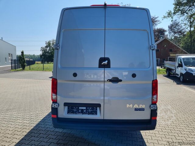 High top van Man TGE 3.180 Kasten DoKa L5H3 AG ERGO KAMERA Verkleid.