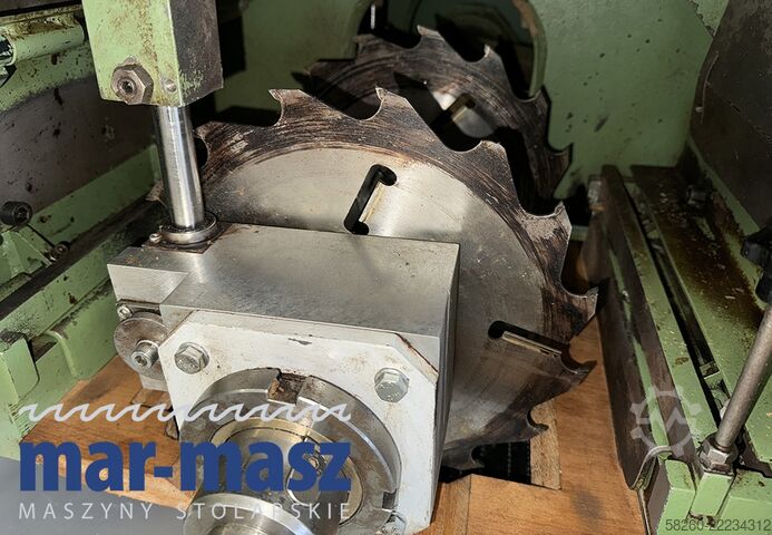 Multi-blade saw with floating blade edger WEINIG K 23T 245/120 laser