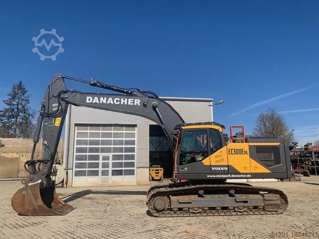 Kettenbagger Volvo EC300ENL mit OQ80