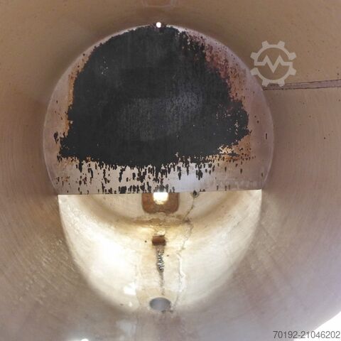 1260 Liter Vakuumbehälter aus V2A  9156