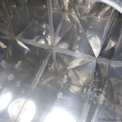 1800 Liter Doppelkammer-Behälter aus V2A  9150