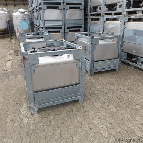 500 Liter IBC Container aus V2A Blefa 9149