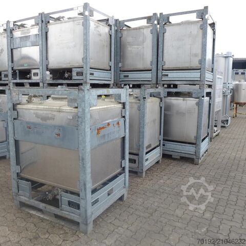 1000 Liter IBC Container aus V2A Blefa 9148