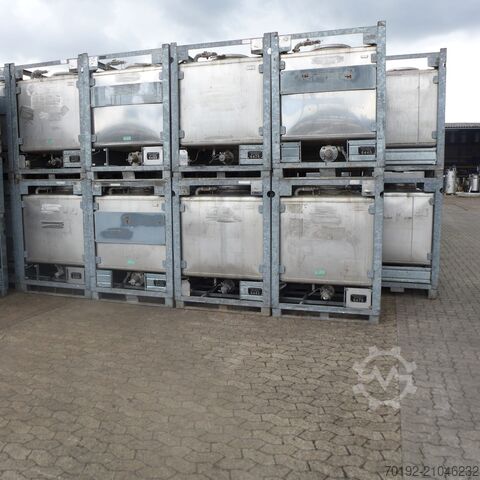 1000 Liter IBC Container aus V2A Blefa 9148