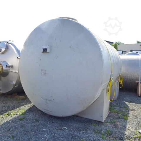 20000 Liter Behälter aus V2A mit Sicherheitsdoppelmantel (nach DIN 6616D)  9134