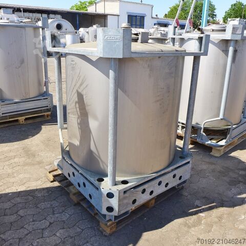 1023 Liter Container aus V2A Behälter KG Bremen 9131