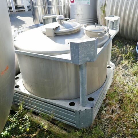 560 Liter Container aus V2A Behälter KG Bremen 9130