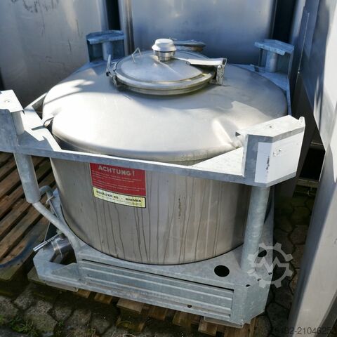 560 Liter Container aus V2A Behälter KG Bremen 9130