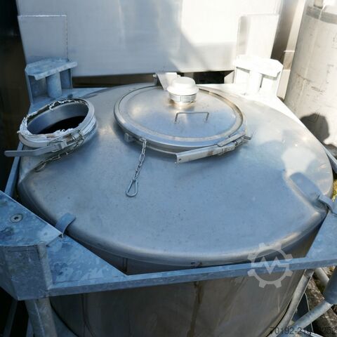 560 Liter Container aus V2A Behälter KG Bremen 9130