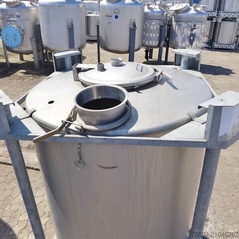 1251 Liter Container aus V2A Behälter KG Bremen 9129