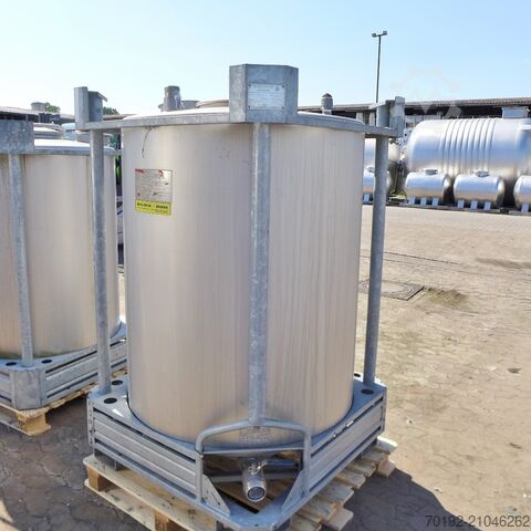 1251 Liter Container aus V2A Behälter KG Bremen 9129