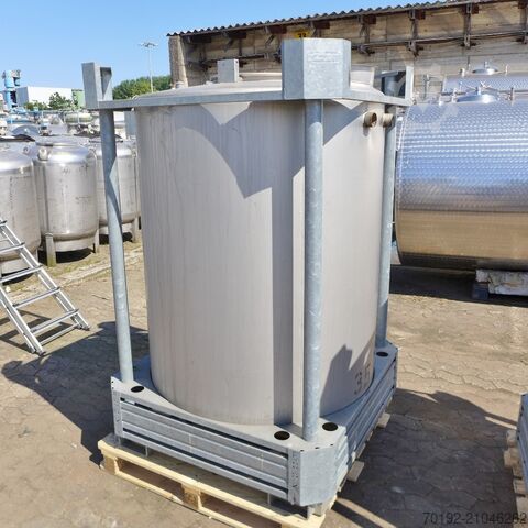 1251 Liter Container aus V2A Behälter KG Bremen 9129