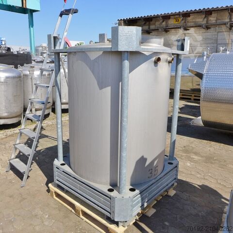 1251 Liter Container aus V2A Behälter KG Bremen 9129