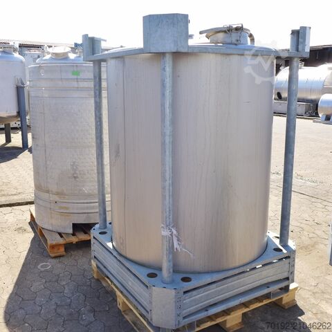 1251 Liter Container aus V2A Behälter KG Bremen 9129