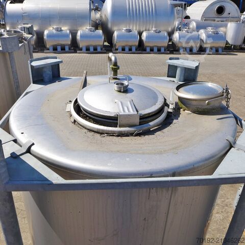 1251 Liter Container aus V2A Behälter KG Bremen 9129