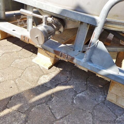 1255 Liter Container aus V2A Behälter KG Bremen 9128