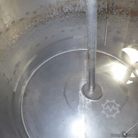 3000 Liter isolierter Behälter aus V2A terlet 9115