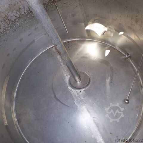 3000 Liter isolierter Behälter aus V2A terlet 9115