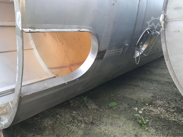 100000 Liter isolierter Lagertank aus V2A mit Propellerrührwerk  S16020