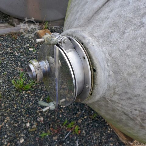 2100 Liter isolierter Behälter aus V2A  9103