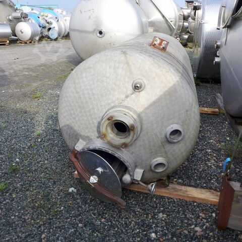 2100 Liter isolierter Behälter aus V2A  9103