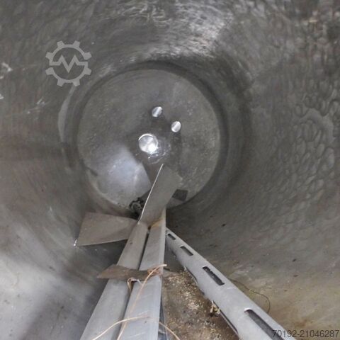 2100 Liter isolierter Behälter aus V2A  9103